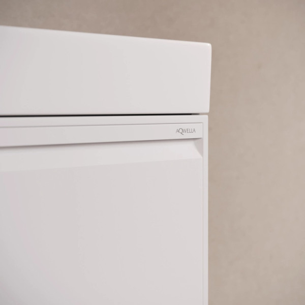 Тумба подвесная Aqwella Pure 640x443x464 белая (PUR0165WM)