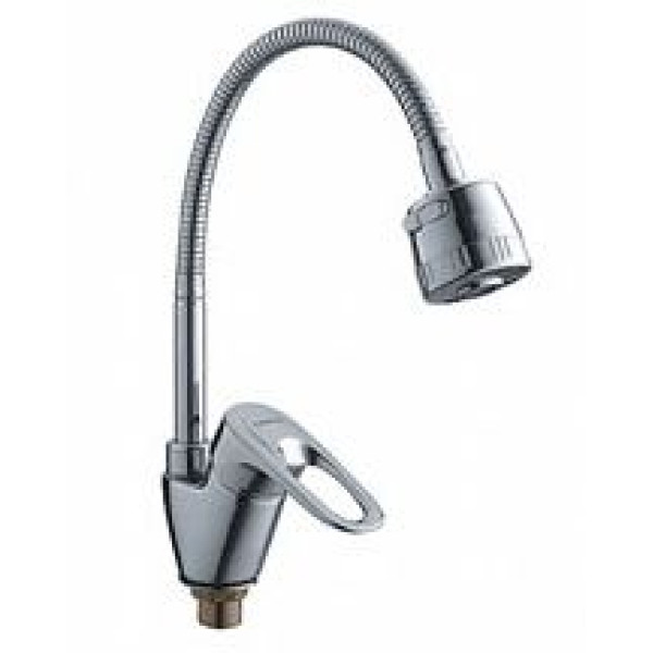 Смеситель для кухни Ledeme с гибким изливом (L4304)