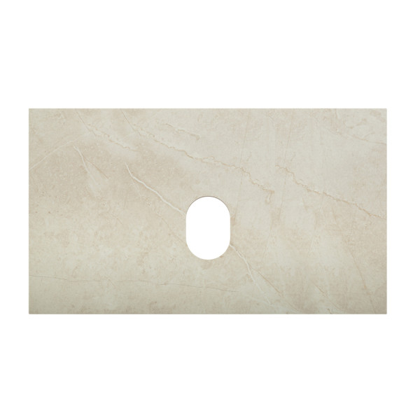 Столешница Cezares 80x46 Marmo Crema Opaco без отверстия под смеситель (KEP-80-MCO-W0) Столешница Cezares 80x46 Marmo Crema Opaco без отверстия под смеситель (KEP-80-MCO-W0)