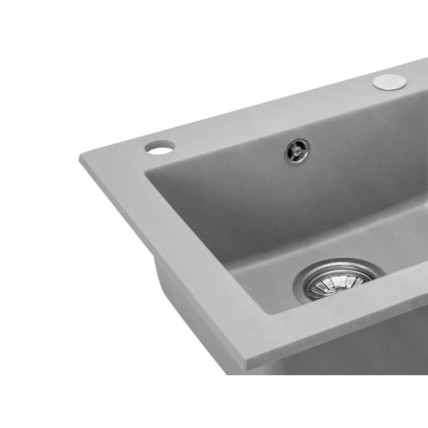 Мойка для кухни Rea west grey гранит 48,5x44x17 серая (ZLE-00122) Мойка для кухни Rea west grey гранит 48,5x44x17 серая (ZLE-00122)
