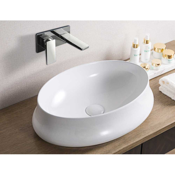 Раковина накладная BelBagno белая (BB1389) Раковина накладная BelBagno белая (BB1389)