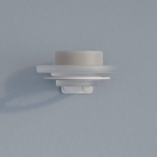 Мыльница нержавеющая стальNOA белый матовый Iddis (NOAWTG0i42)