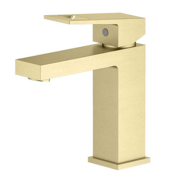 Смеситель для раковины Timo Briana золотой, короткий излив (7161/17F) Смеситель для раковины Timo Briana золотой, короткий излив (7161/17F)