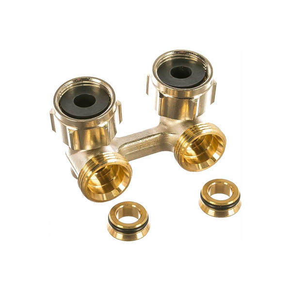 Фитинг двойной Oventrop угловой со встроенным шаровым краном Multiflex F-ZB G3/4НГ*G3/4НР (1015814) Фитинг двойной Oventrop угловой со встроенным шаровым краном Multiflex F-ZB G3/4НГ*G3/4НР (1015814)
