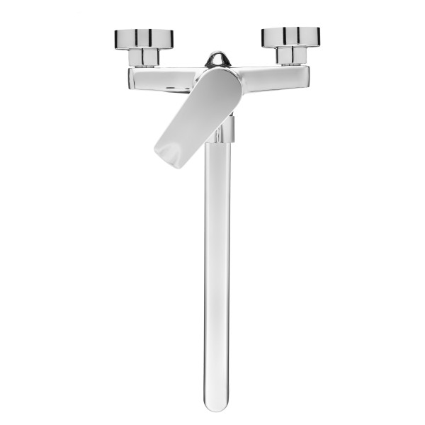 Смеситель для ванны и душа Swedbe Venado с длинным изливом хром (1650)