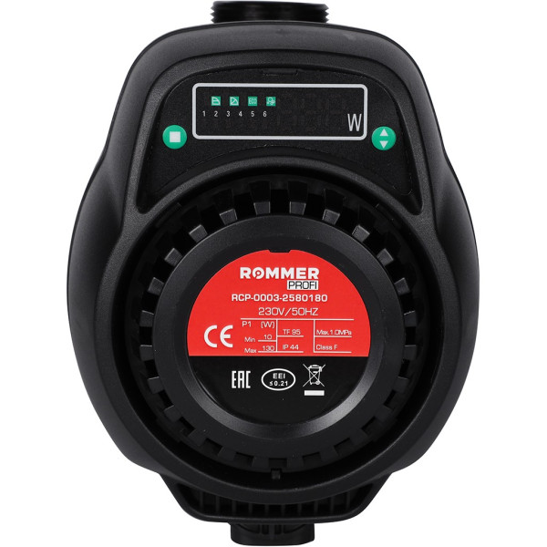 Насос циркуляционный ROMMER ER 25/80-180 (с гайками) Насос циркуляционный ROMMER ER 25/80-180 (с гайками)