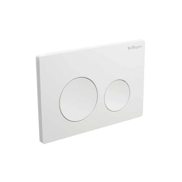 Клавиша смывная BelBagno белый глянец (BB-03C-BL)