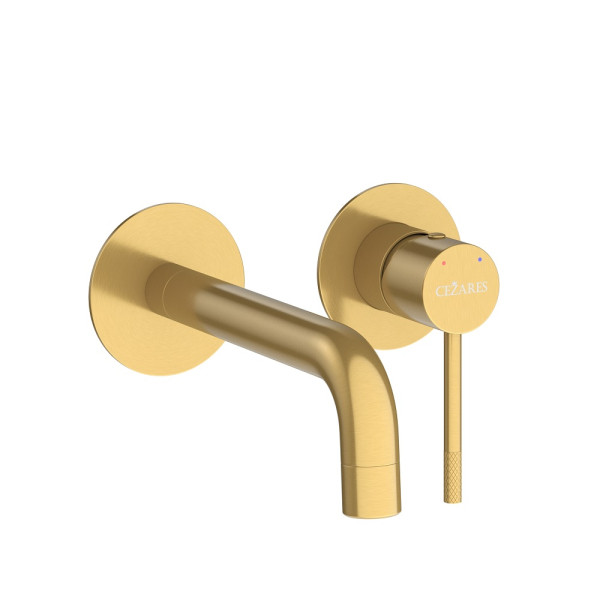 Смеситель для раковины встраиваемый Cezares Relax брашированное золото (RELAX-BLI2-1-BORO-W0) Смеситель для раковины встраиваемый Cezares Relax брашированное золото (RELAX-BLI2-1-BORO-W0)
