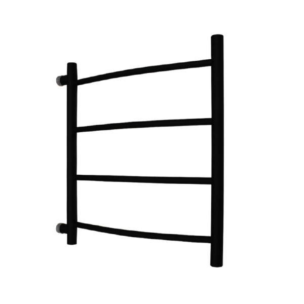 Полотенцесушитель водяной Melodia Classica 500х600 1" П4 бок.подкл. чёрный (MTRCA5060_bk)