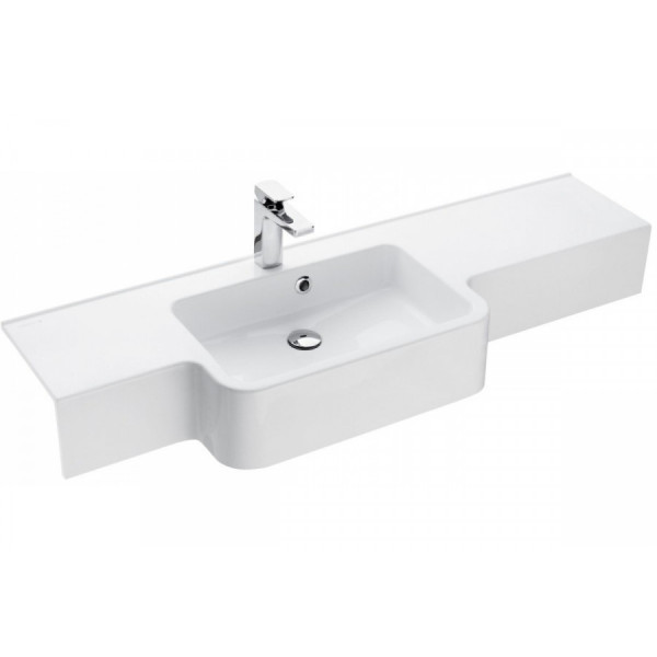 Раковина подвесная Aquaton Hotel 151x40,5x16,5 L белый (1.A709.4.31P.I01.L) Раковина подвесная Aquaton Hotel 151x40,5x16,5 L белый (1.A709.4.31P.I01.L)
