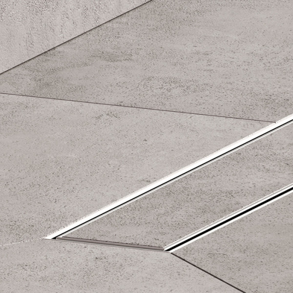 Лоток душевой 500 мм сифон 360 комбинированный затвор двухсторонняя решетка хром Iddis (975B5SB00DZ)