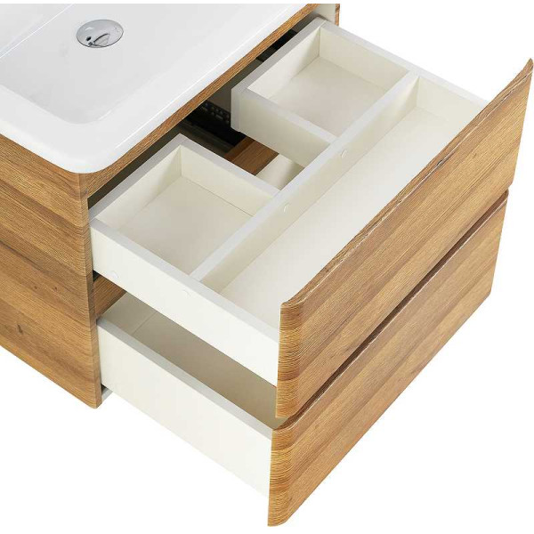 Тумба подвесная BelBagno Albano-CER 50 Rovere Rustico (ALBANO-CER-500-2C-SO-RR)