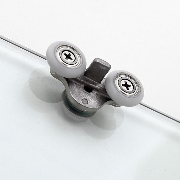 Душевой уголок Cezares Duet Soft-M 140x80x195 стекло прозрачное, профиль хром (DUET SOFT-M-AH-1-140/80-C-Cr)