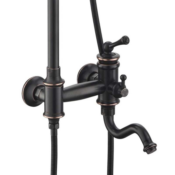 Душевая система Timo Adelia черный (SX-6010/04) Душевая система Timo Adelia черный (SX-6010/04)