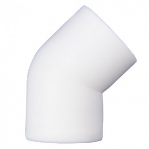 Угольник PP-RC 32 мм 45 гр. MeerPlast белый (00000002455)
