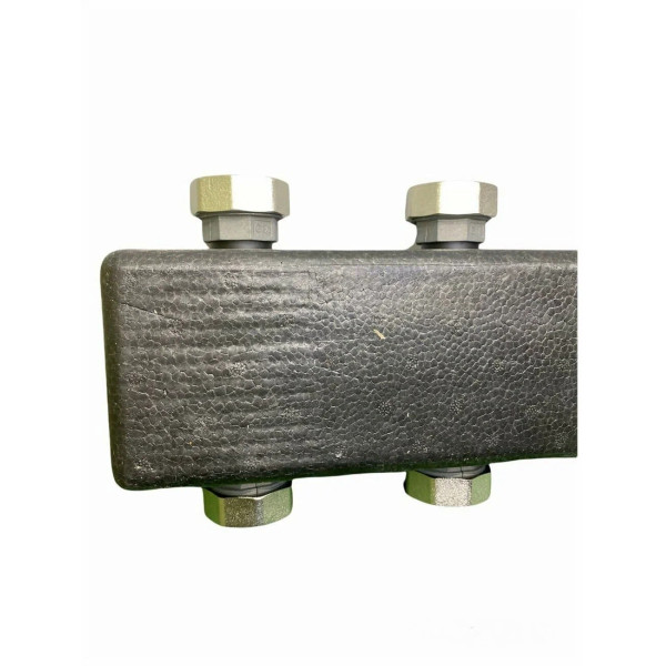 Коллектор распределительный DN 25 Vieir (5 контуров, нерж. сталь, до 70 Квт., в теплоизоляции) (VR211.3)