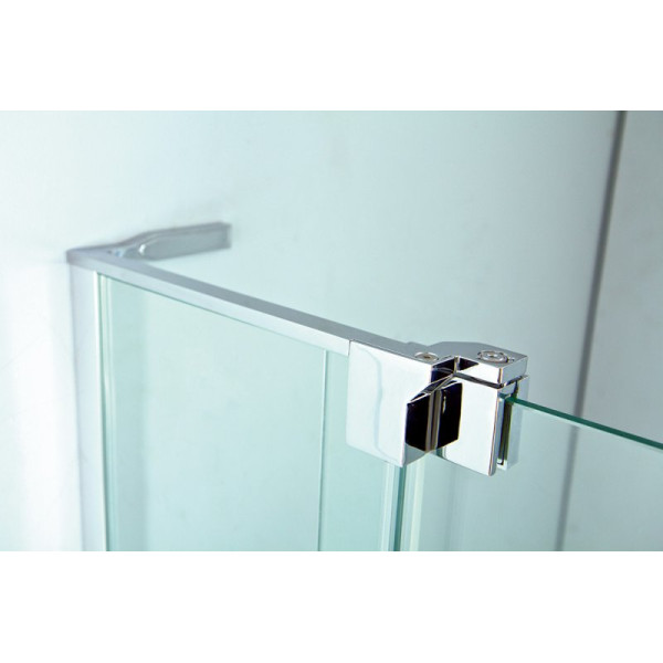 Душевой уголок Cezares Slider 100x100x195 стекло прозрачное, профиль черный (SLIDER-AH-1-100-100/110-C-NERO)