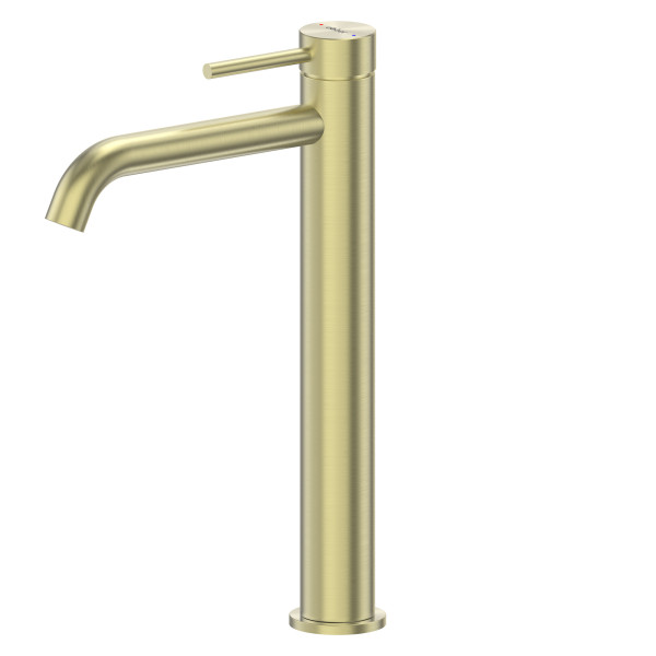 Смеситель для раковины Abber Wasser Kreis 316 золото брашированное (AF8111BG-L)