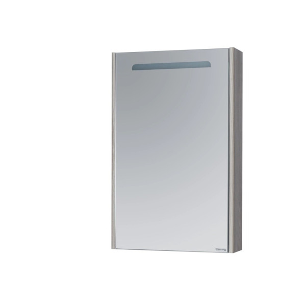 Шкаф зеркальный Aquaton Сильва 50 Дуб Фьорд (1A215502SIW6L)