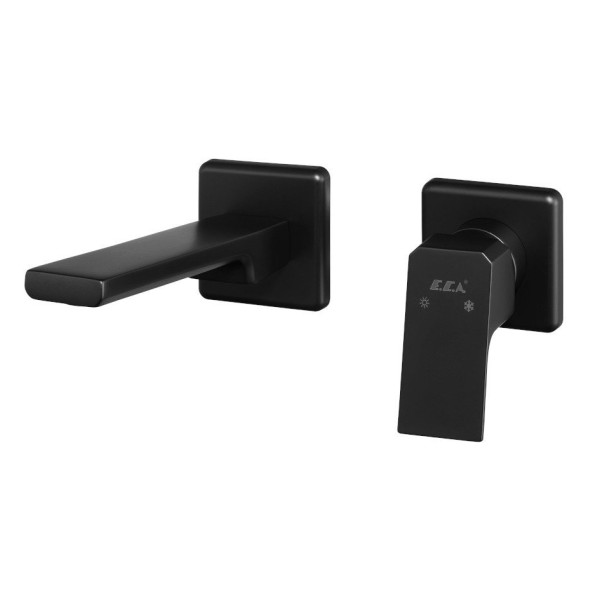 Смеситель для раковины E.C.A. Tiera внешняя часть черный (102167605C1EX-KK) Смеситель для раковины E.C.A. Tiera внешняя часть черный (102167605C1EX-KK)