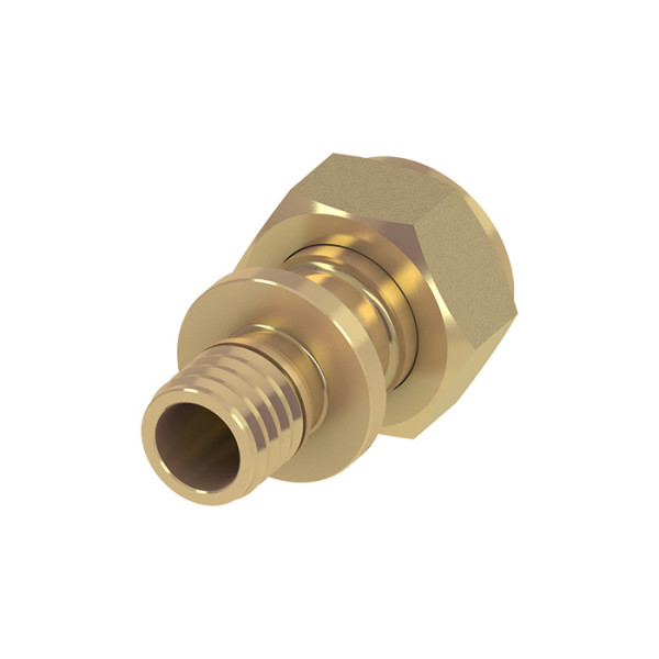 Соединение прямое с накидной гайкой TECEflex 25х3/4" ВР (латунь) (767573)