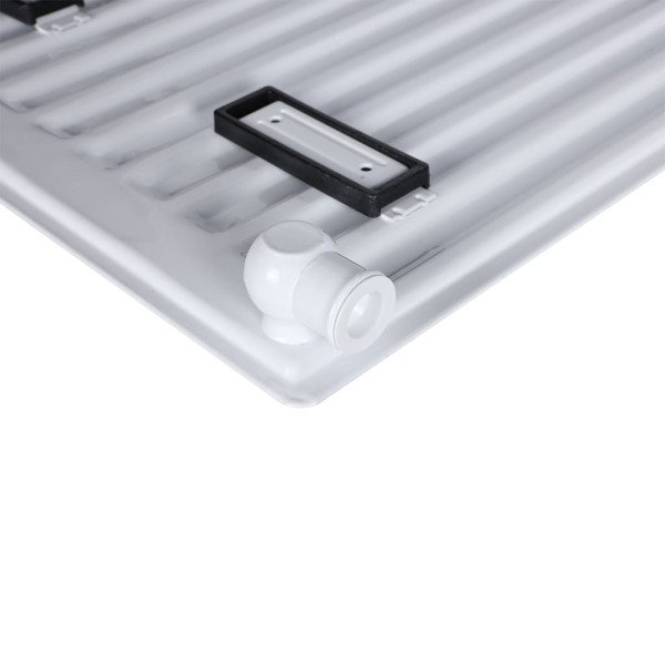 Радиатор стальной панельный 300*1100 тип 10 Rommer Ventil (нижнее правое подключение) RRS-2020-103110