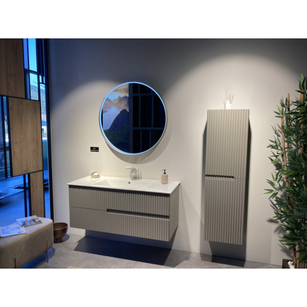 Тумба подвесная Orka Moonlight 1200x510x510 с раковиной бежевый матовый (5001508) Тумба подвесная Orka Moonlight 1200x510x510 с раковиной бежевый матовый (5001508)