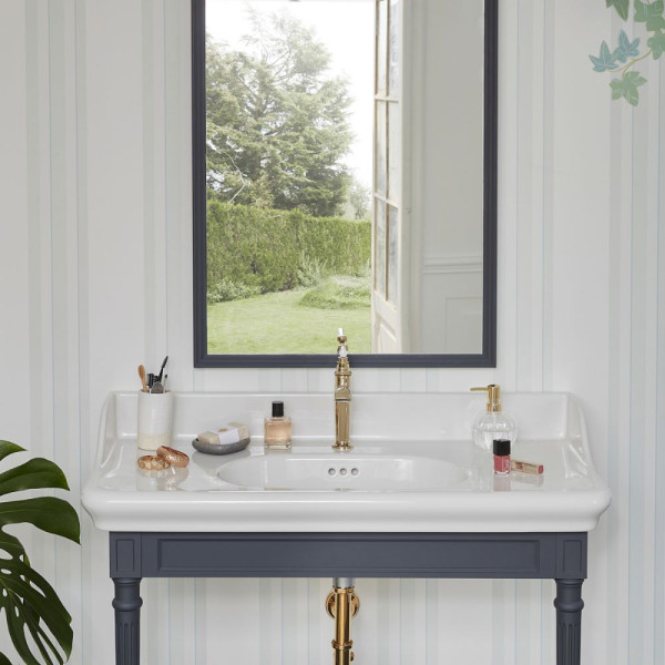 Смеситель для раковины Jacob Delafon Cleo 1889 с донным клапаном золотой (E24307-BGG)