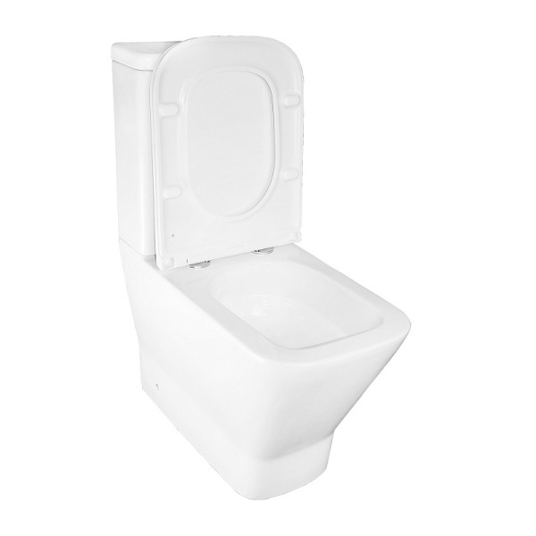 Унитаз напольный Azario Joy с сиденьем с микролифтом белый (AZ-2168-UQ3)