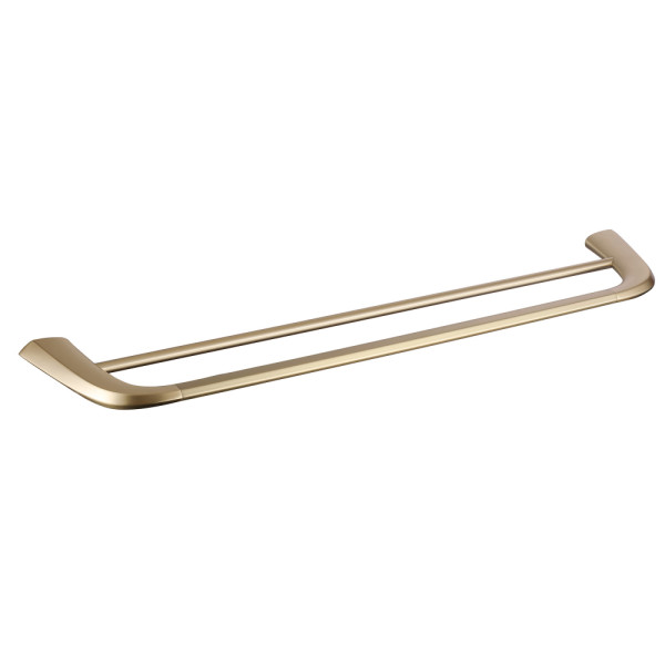 Полотенцедержатель двойной Abber Nord золото матовое (AA1553G)