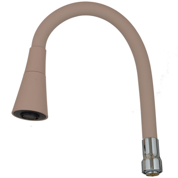 Излив гибкий Melodia LUXE с лейкой колокольчик бежевый 49см (MKP20921) Излив гибкий Melodia LUXE с лейкой колокольчик бежевый 49см (MKP20921)