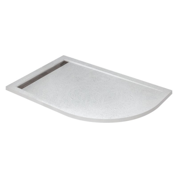 Душевой поддон из искусственного мрамора Cezares 100x80x3 белый (TRAY-AS-RH-100/80-3-W-L)