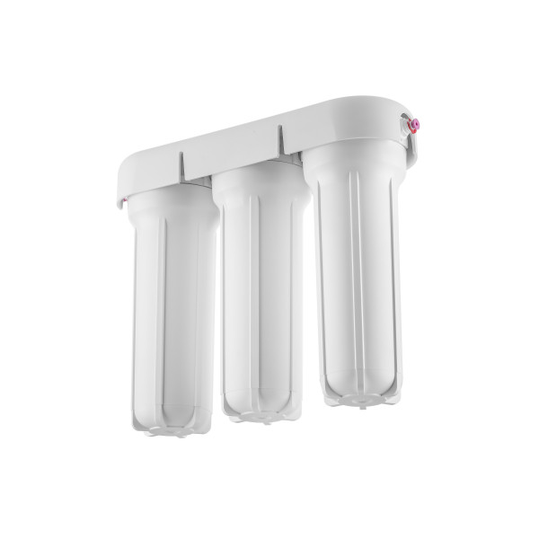 Фильтр под мойку Гейзер Ультра Био 411 с краном (для мягкой воды, с минерализатором) (66026) Фильтр под мойку Гейзер Ультра Био 411 с краном (для мягкой воды, с минерализатором) (66026)