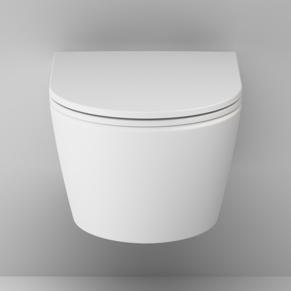 Унитаз подвесной AM.PM Func 49 см FlashClean с сиденьем микролифт белый матовый (C8F1700MWSC) Унитаз подвесной AM.PM Func 49 см FlashClean с сиденьем микролифт белый матовый (C8F1700MWSC)