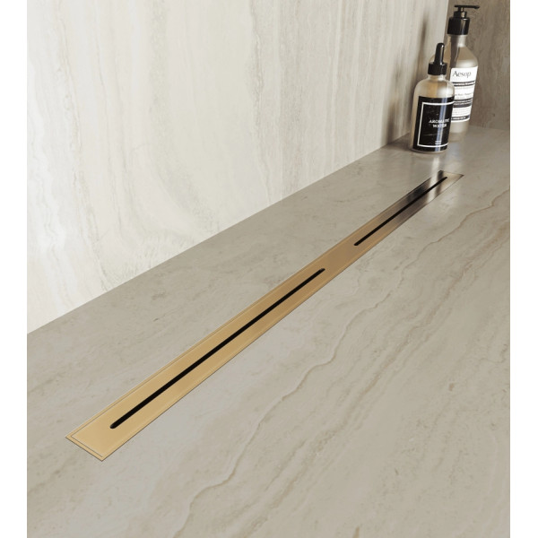 Душевой трап RGW SDR-52Gb 60 см золото BRUSH (76215260-06)