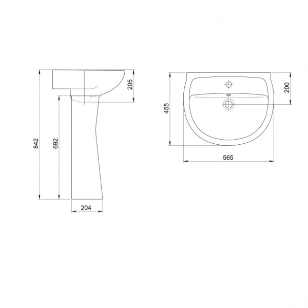 Раковина подвесная Santeri Версия крап на белом 56,5x455x20,5 крап на белом (1.3111.5.S01.11B.0) Раковина подвесная Santeri Версия крап на белом 56,5x455x20,5 крап на белом (1.3111.5.S01.11B.0)