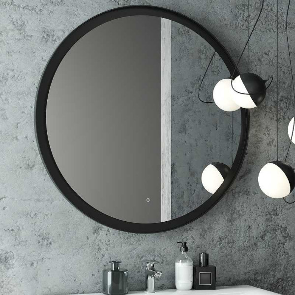 Зеркало с подсветкой Континент Planet black Led D 1000 с бесконтактным сенсором (ЗЛП683) Зеркало с подсветкой Континент Planet black Led D 1000 с бесконтактным сенсором (ЗЛП683)