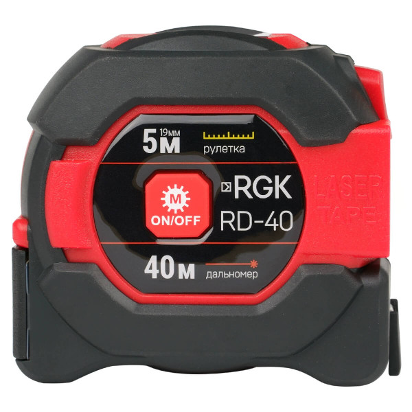 Дальномер лазерный с рулеткой RGK RD-40 (774871) Дальномер лазерный с рулеткой RGK RD-40 (774871)