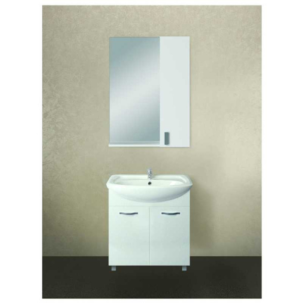 Тумба напольная 1Marka Вита 650*450*850 белая (У50109) Тумба напольная 1Marka Вита 650*450*850 белая (У50109)