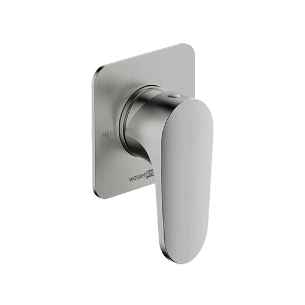 Смеситель для душа встраиваемый WasserKRAFT никель (1451)