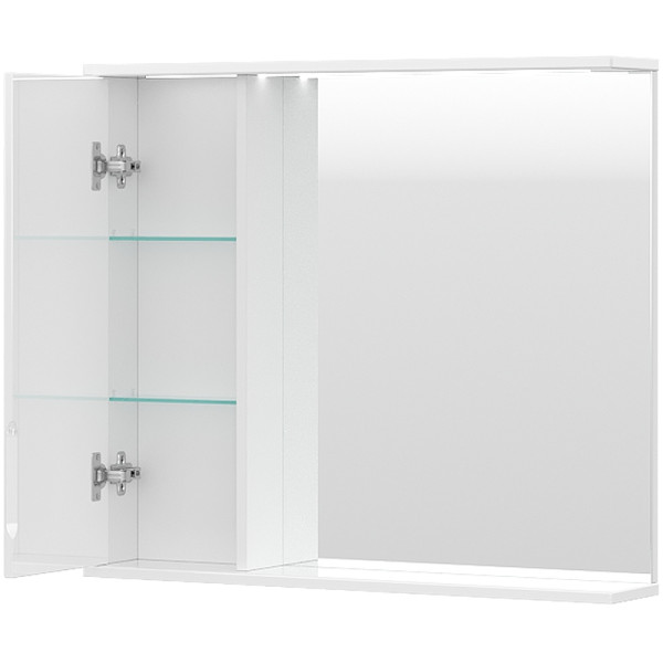 Шкаф зеркальный Volna Joli 800x700 белый (zsJOLI80.L-01)