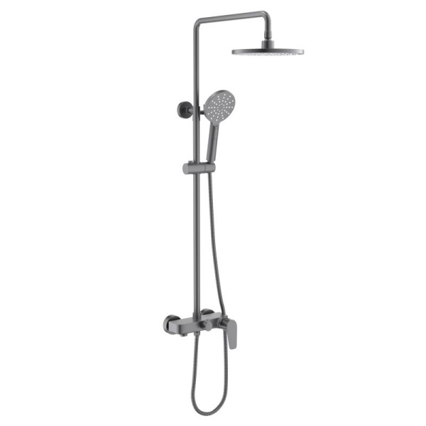 Душевая система Aquatek Бетта оружейная сталь (AQ2140BGM)