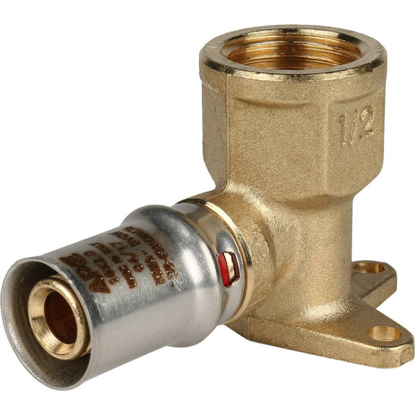 Водорозетка 16x1/2" короткая Stout (пресс) (SFP-0018-001216) Водорозетка 16x1/2" короткая Stout (пресс) (SFP-0018-001216)