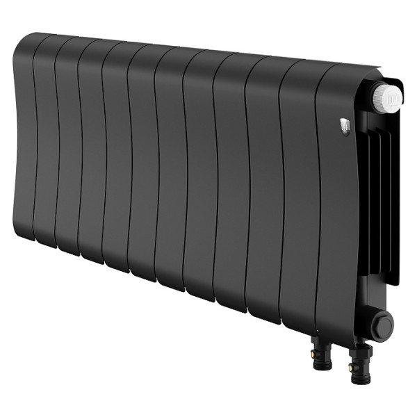 Радиатор биметаллический Royal Thermo Infinity 300 Noir Sable VR80 (12 секций) Чёрный (RTINSVR8030012) Радиатор биметаллический Royal Thermo Infinity 300 Noir Sable VR80 (12 секций) Чёрный (RTINSVR8030012)