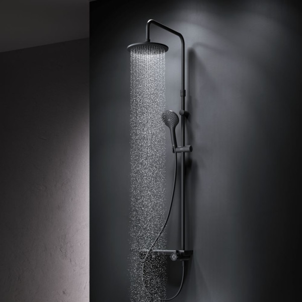 Душевая система AM.PM Gem черная (F0790722)