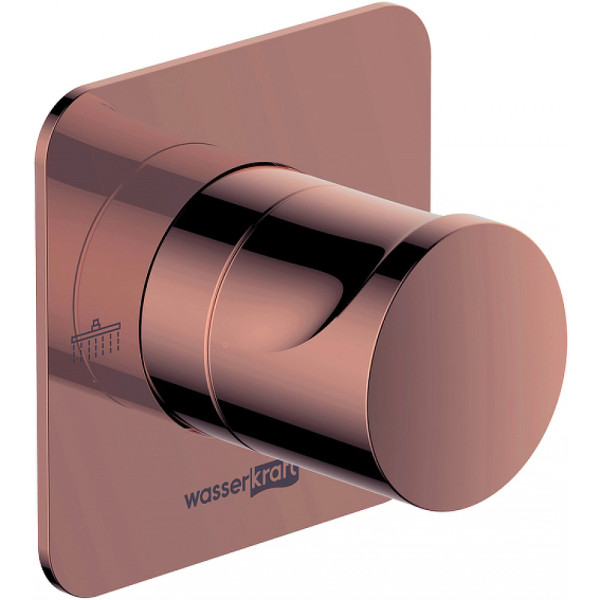 Переключатель на 2 выхода WasserKRAFT золотой (A287)