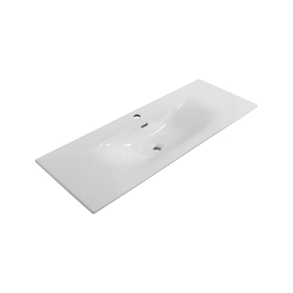 Раковина мебельная BelBagno Uno 121x46 белая глянцевая (BB-8099-120) Раковина мебельная BelBagno Uno 121x46 белая глянцевая (BB-8099-120)