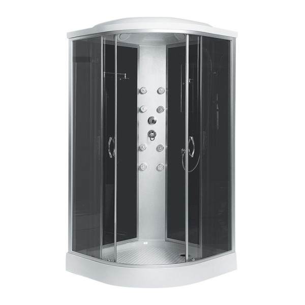 Кабина гидромассажная Erlit 90х90 стекло тонированное (ER3509PF-C4) Кабина гидромассажная Erlit 90х90 стекло тонированное (ER3509PF-C4)