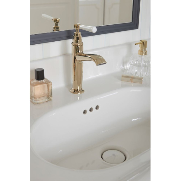 Смеситель для раковины Jacob Delafon Cleo 1889 золотой (E24308-BGG)