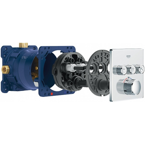 Встраиваемая часть смесителя для ванны и душа Grohe Rapido SmartBox (35600000)